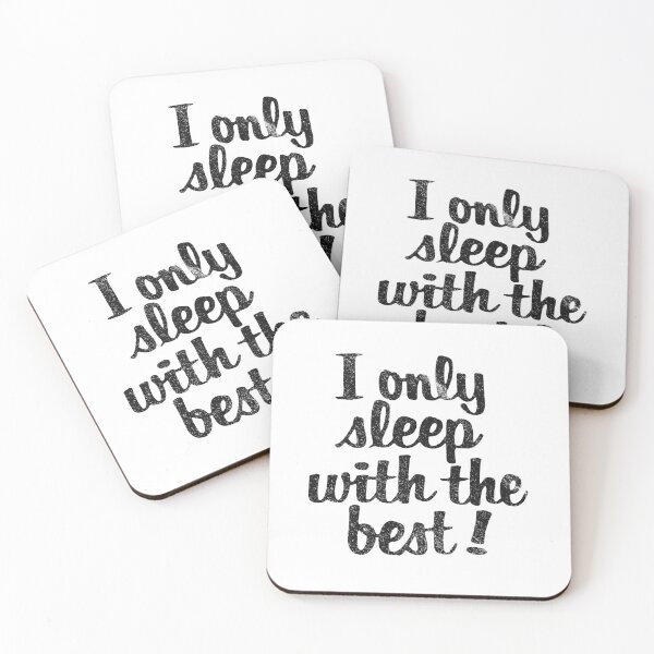 Item preview, Vintage/Distressed "I Only Sleep with the Best" designed and sold by ArtifulPrints.