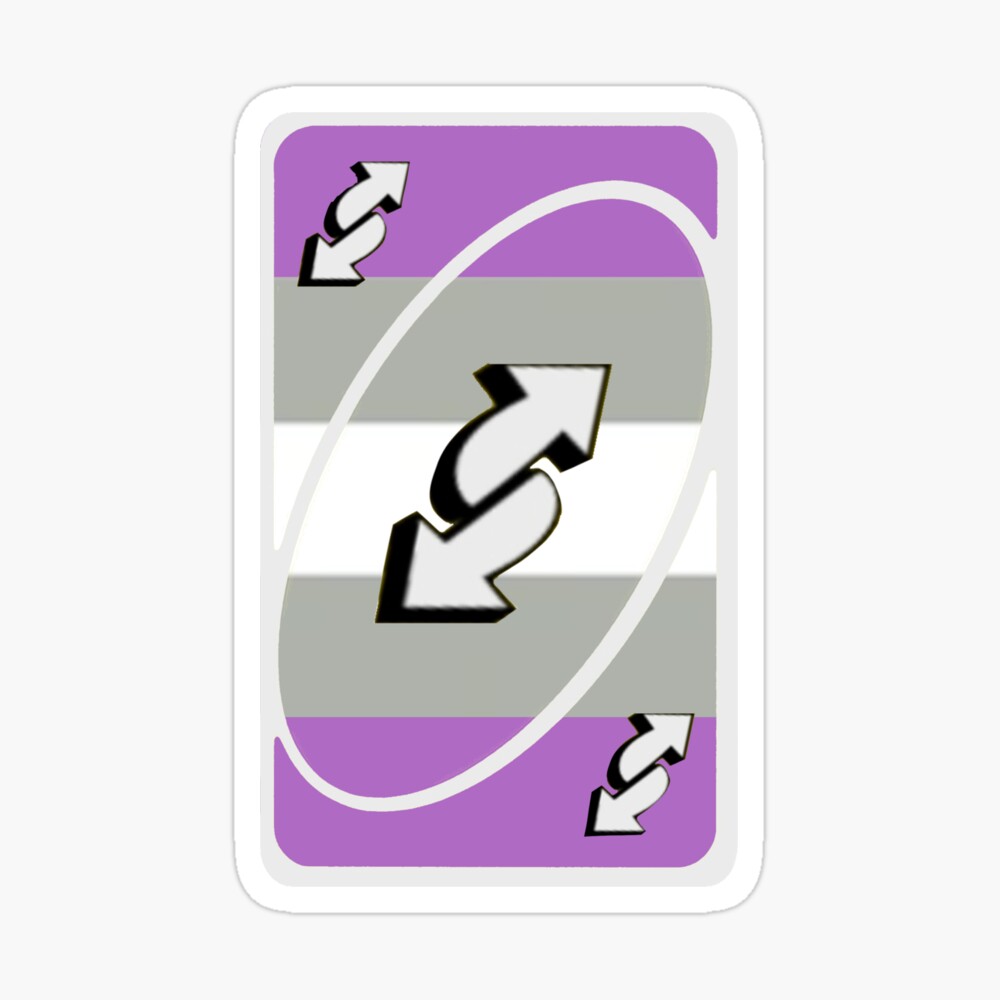 Bi Pride Uno Reverse Card Greeting Card for Sale by Goath