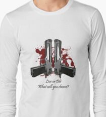 Agressive Design Long Sleeve T-Shirt