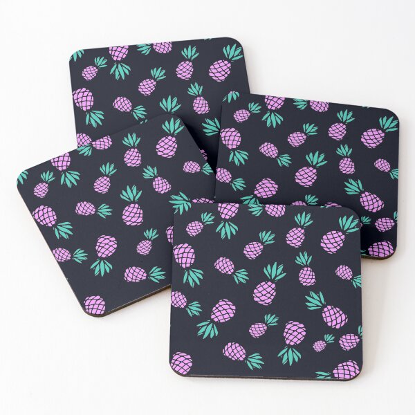 Item preview, Pink and Green Pineapples designed and sold by madtoyman.