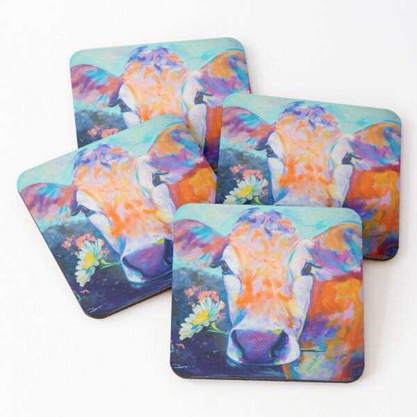 Item preview, Miss Daisy Colourful Cow designed and sold by Maggie Hall.