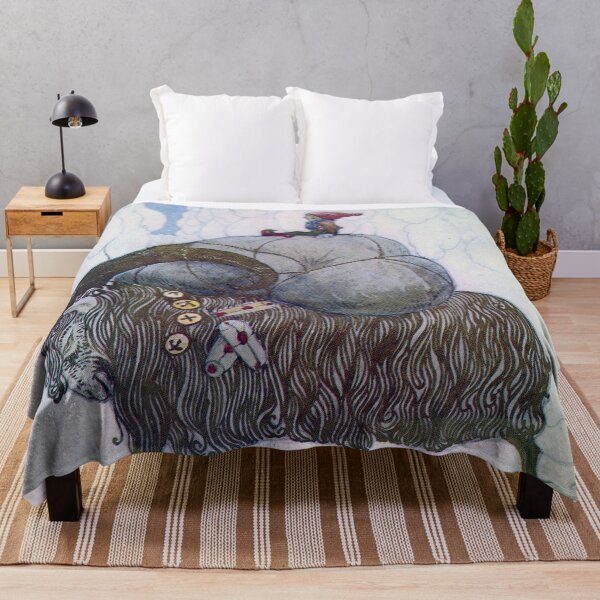 Item preview,  The Billy Goat Vintage John Bauer fantasy artwork designed and sold by Vintage Designs +.