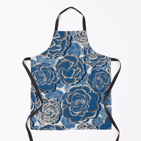 Item preview, Primrose Garden washed blue 1 designed and sold by pearlposition.