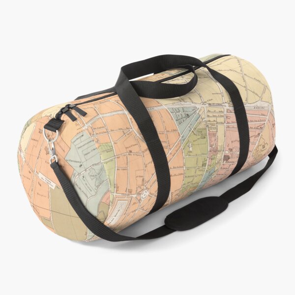 Item preview, Vintage Map of Paris France (1904) designed and sold by BravuraMedia.