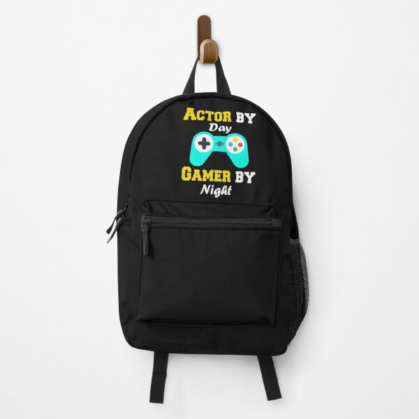 Actor by Day Gamer By Night Backpack