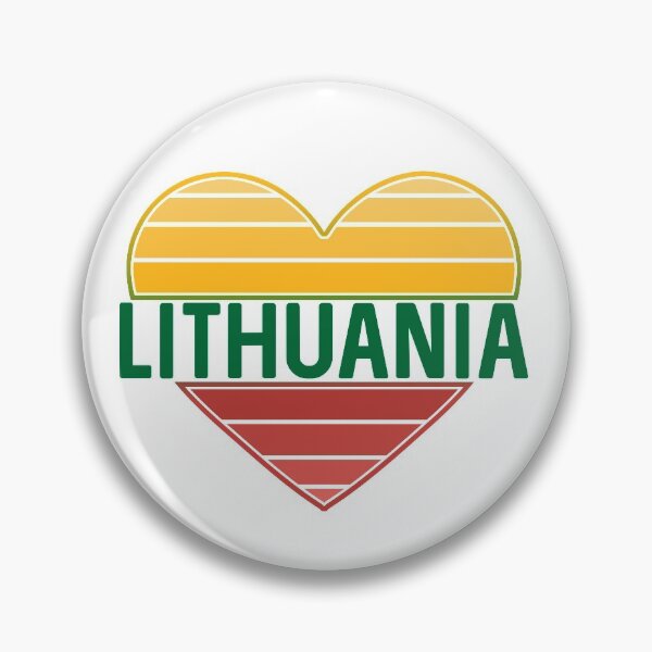 Item preview, I Love Lithuania, Lithuanian Heart designed and sold by Celticana.