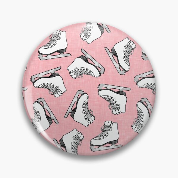 Item preview, Ice Skates - figure skating - winter sports (pink) designed and sold by littlearrow.