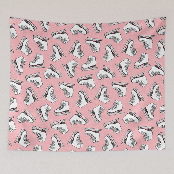 Item preview, Ice Skates - figure skating - winter sports (pink) designed and sold by littlearrow.