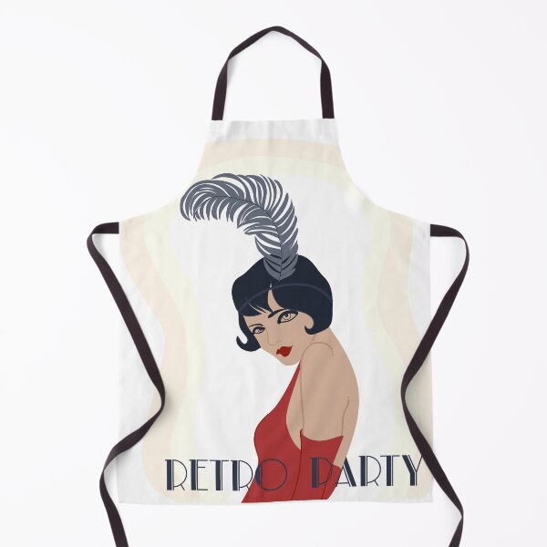 Item preview, Retro Party Art Deco Girl Picture designed and sold by Arch4Design.