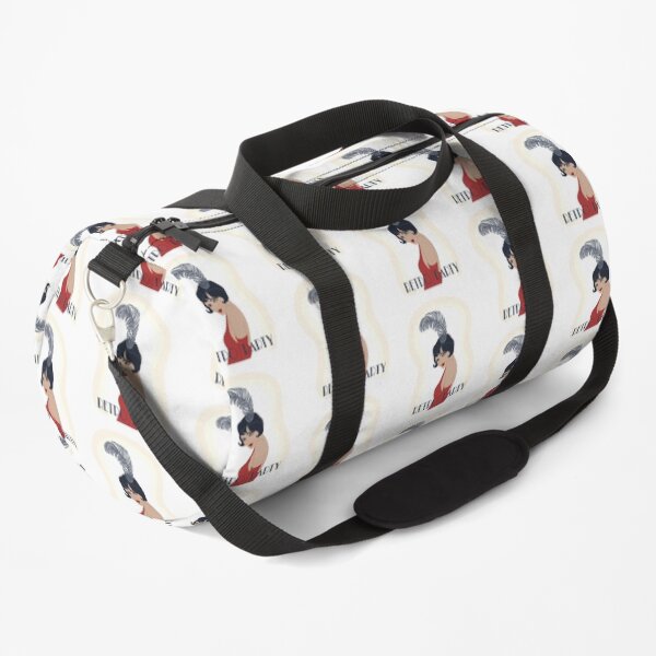 Retro Party Art Deco Girl Picture Duffle Bag