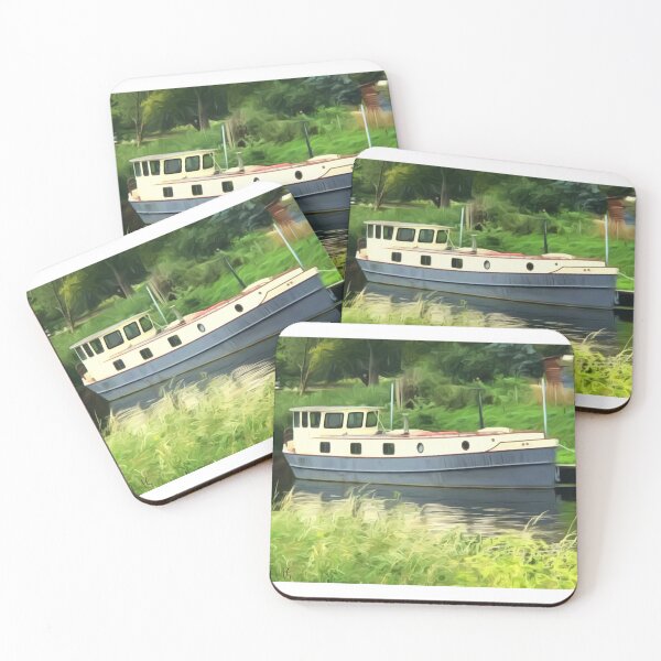 Item preview, Canal boat designed and sold by Lamming Art.