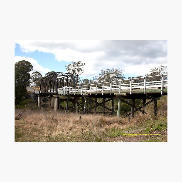 Item preview, Dungog Road Bridge -Paterson River, NSW Australia designed and sold by SNPenfold.