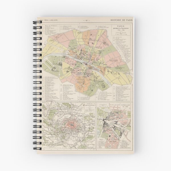 Item preview, Vintage Map of Paris France (1912) designed and sold by BravuraMedia.