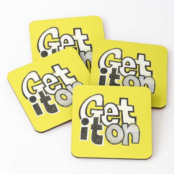Item preview, Vintage/Distressed Pun, Punny, "Get It On" designed and sold by ArtifulPrints.