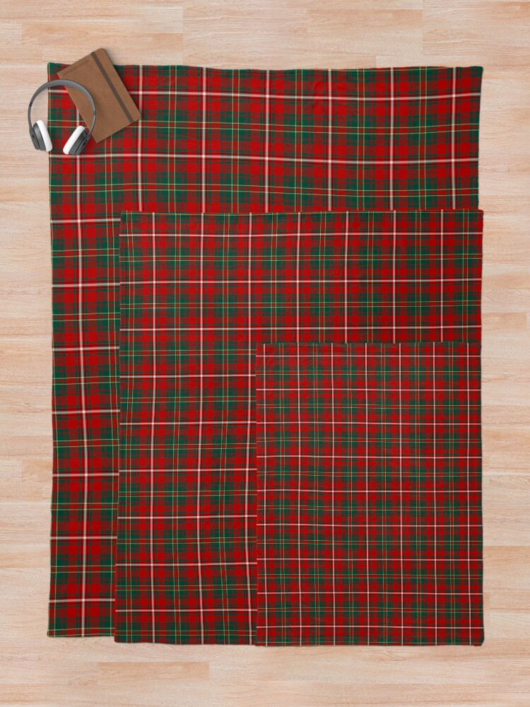 "Clan Hay Tartan" Throw Blanket for Sale by plaidwerx Redbubble