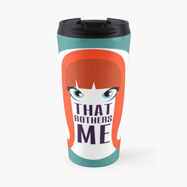 That Bothers Me Wig LOGO Travel Mug