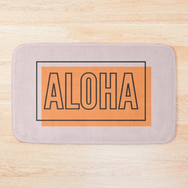 Item preview, Aloha neon simple textography designed and sold by Skinpedia.