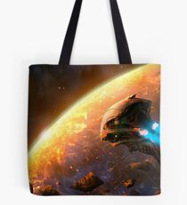 Red Planet Tote Bag