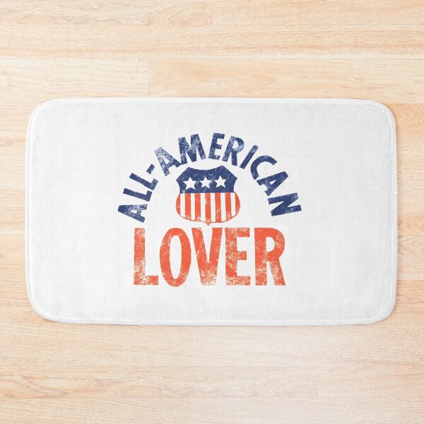 Item preview, Vintage/Distressed "All American Lover" designed and sold by ArtifulPrints.