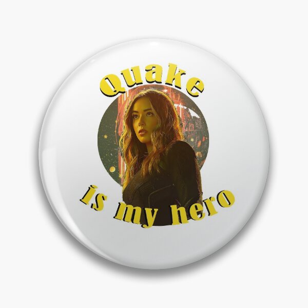 Item preview, Quake is my hero designed and sold by ohdaintyduck.