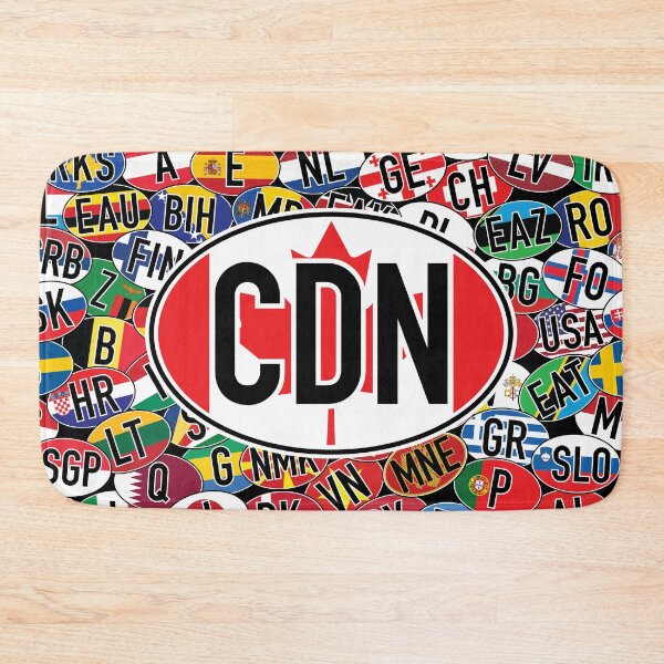 Item preview, Canada Vehicle Code Mosaic designed and sold by travelwitheric.