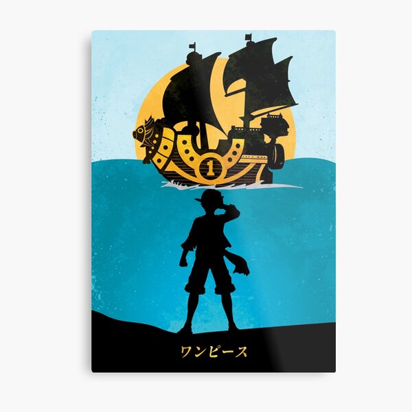 One Piece / Poster Sunny Metal Print