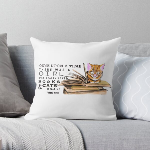 Once Upon a Time... Throw Pillow