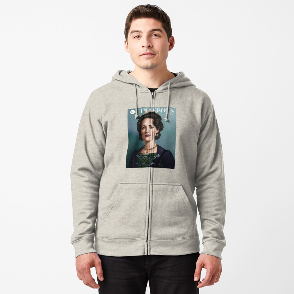 Item preview, Zipped Hoodie designed and sold by WolfgangLeBlanc.