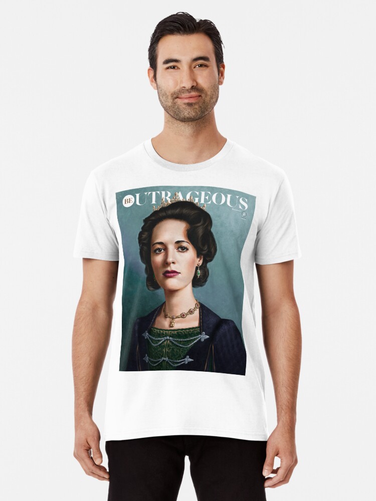 Thumbnail 1 of 6, Premium T-Shirt, Phoebe Waller-Bridge Painted Portrait designed and sold by WolfgangLeBlanc.
