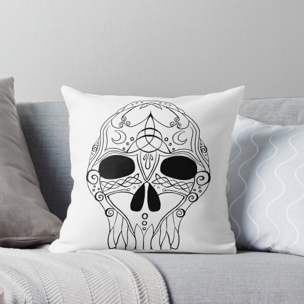 Item preview, Celtic Skull designed and sold by EarthyUndertone.