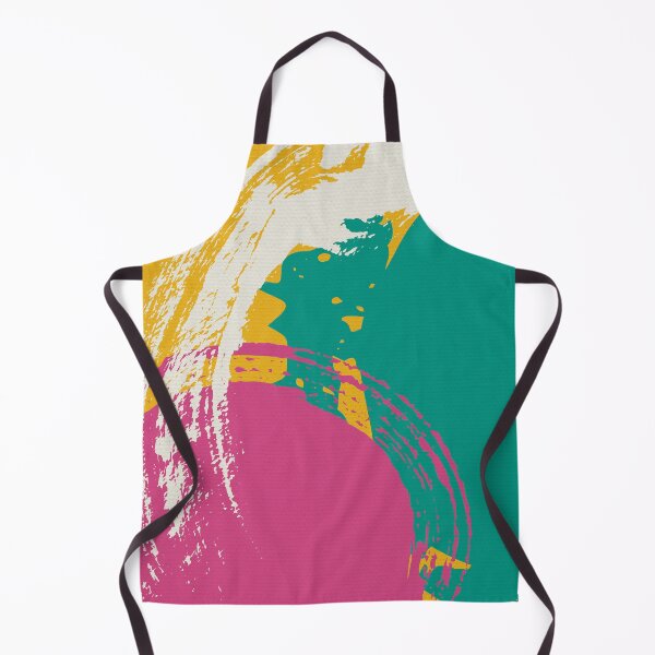 Item preview, Colorful Abstract Brush Strokes AP175-8 designed and sold by DuckyRubin.