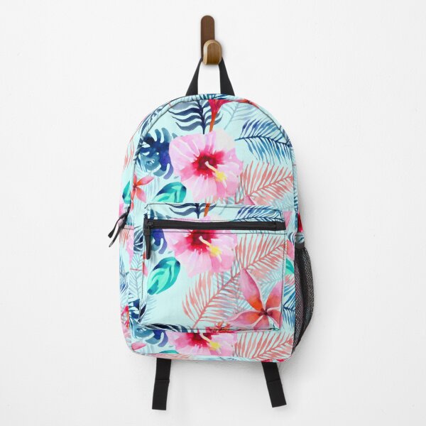 Item preview, Tropical pattern - neon green red blue and pink print designed and sold by Cravagnati.