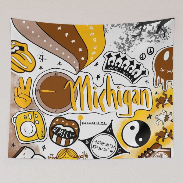 Item preview, W. Michigan designed and sold by ANG Design.co.