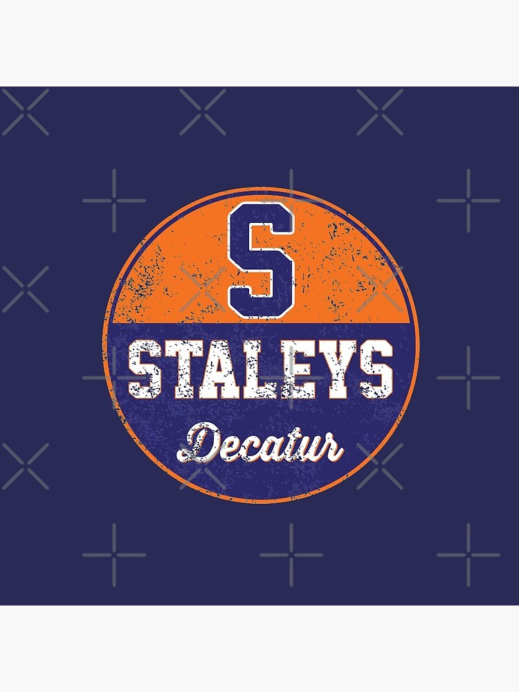 Decatur Staleys Distressed Logo - Defunct Football Team - 1919-1922  Expansion Team for Illinois - Predecessors to the Chicago Bears | Essential