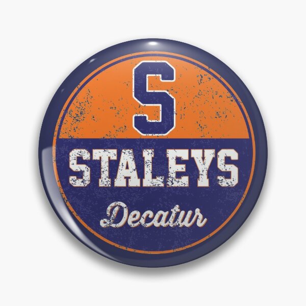 Decatur Staleys Distressed Logo - Defunct Football Team - 1919-1922  Expansion Team for Illinois - Predecessors to the Chicago Bears | Art Board  Print