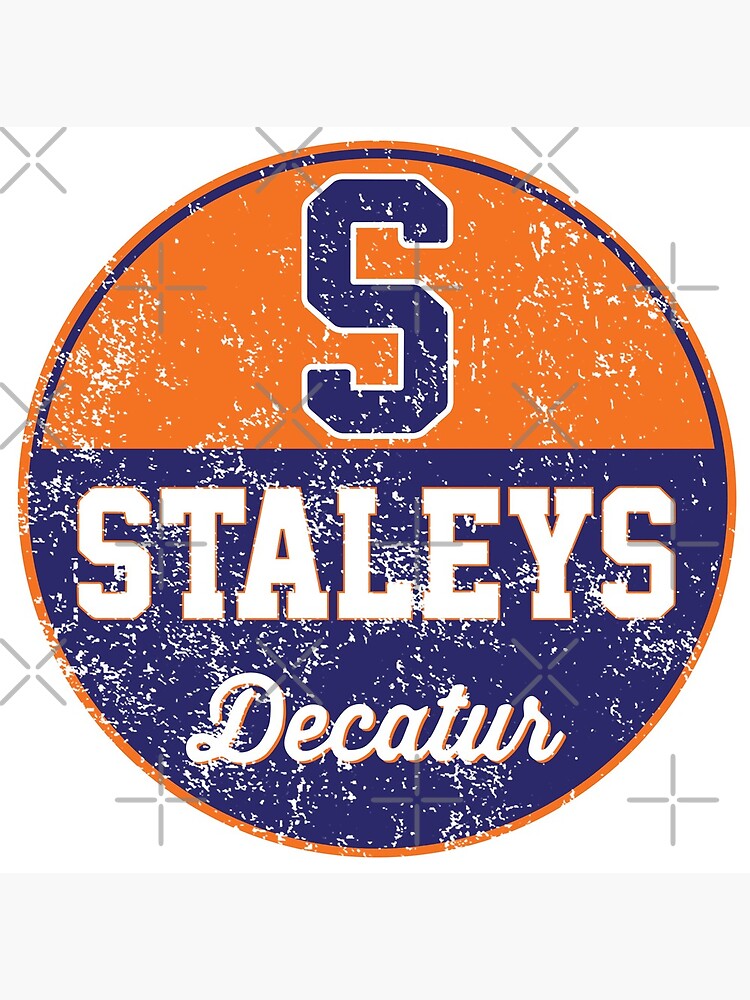 Decatur Staleys Distressed Logo - Defunct Football Team - 1919-1922  Expansion Team for Illinois - Predecessors to the Chicago Bears | Postcard