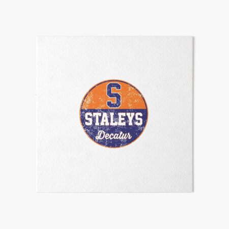 Decatur Staleys Distressed Logo - Defunct Football Team - 1919-1922  Expansion Team for Illinois - Predecessors to the Chicago Bears Art Board  Print for Sale by SolissClothing