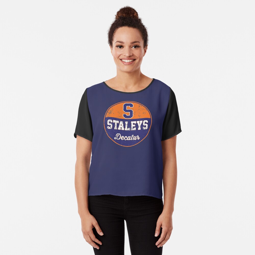 Decatur Staleys Distressed Logo Shirt - Defunct Football Team