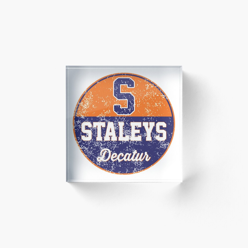 Decatur Staleys Distressed Logo - Defunct Football Team - 1919-1922  Expansion Team for Illinois - Predecessors to the Chicago Bears | Essential