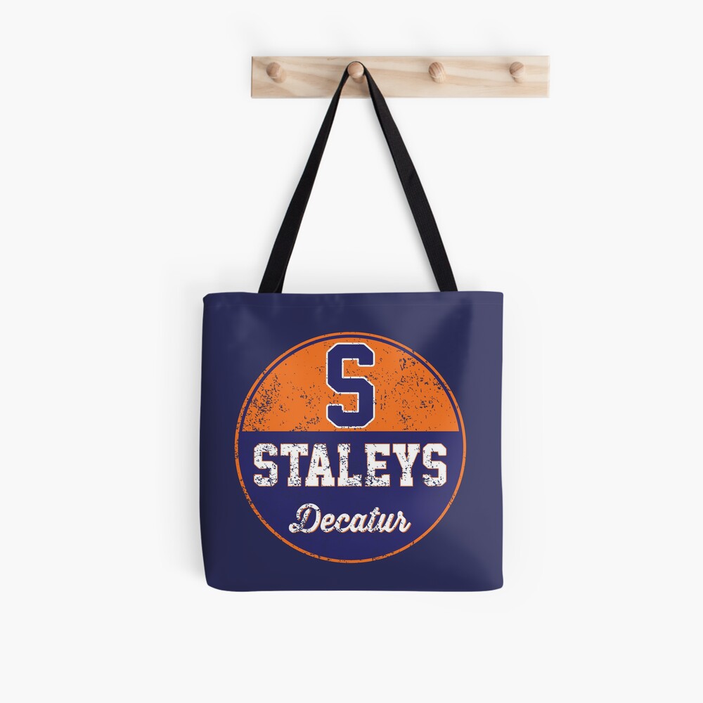 Decatur Staleys Distressed Logo - Defunct Football Team - 1919-1922  Expansion Team for Illinois - Predecessors to the Chicago Bears Tote Bag  for Sale by SolissClothing