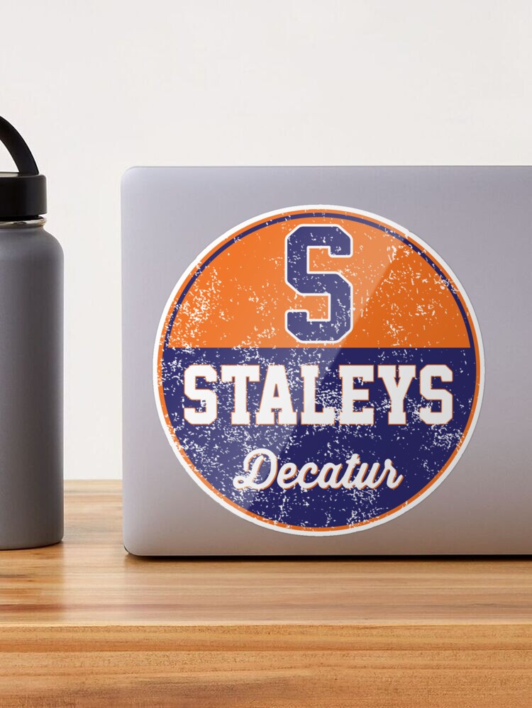 Decatur Staleys Distressed Logo - Defunct Football Team - 1919-1922  Expansion Team for Illinois - Predecessors to the Chicago Bears | Essential