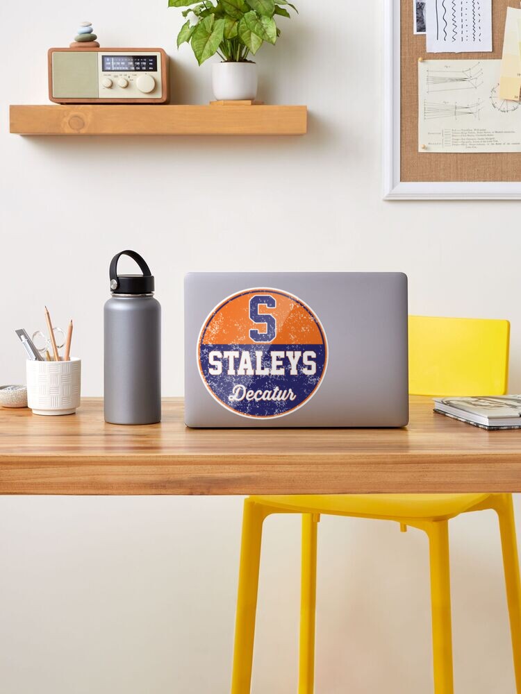 Decatur Staleys Distressed Logo - Defunct Football Team - 1919-1922  Expansion Team for Illinois - Predecessors to the Chicago Bears Art Board  Print for Sale by SolissClothing