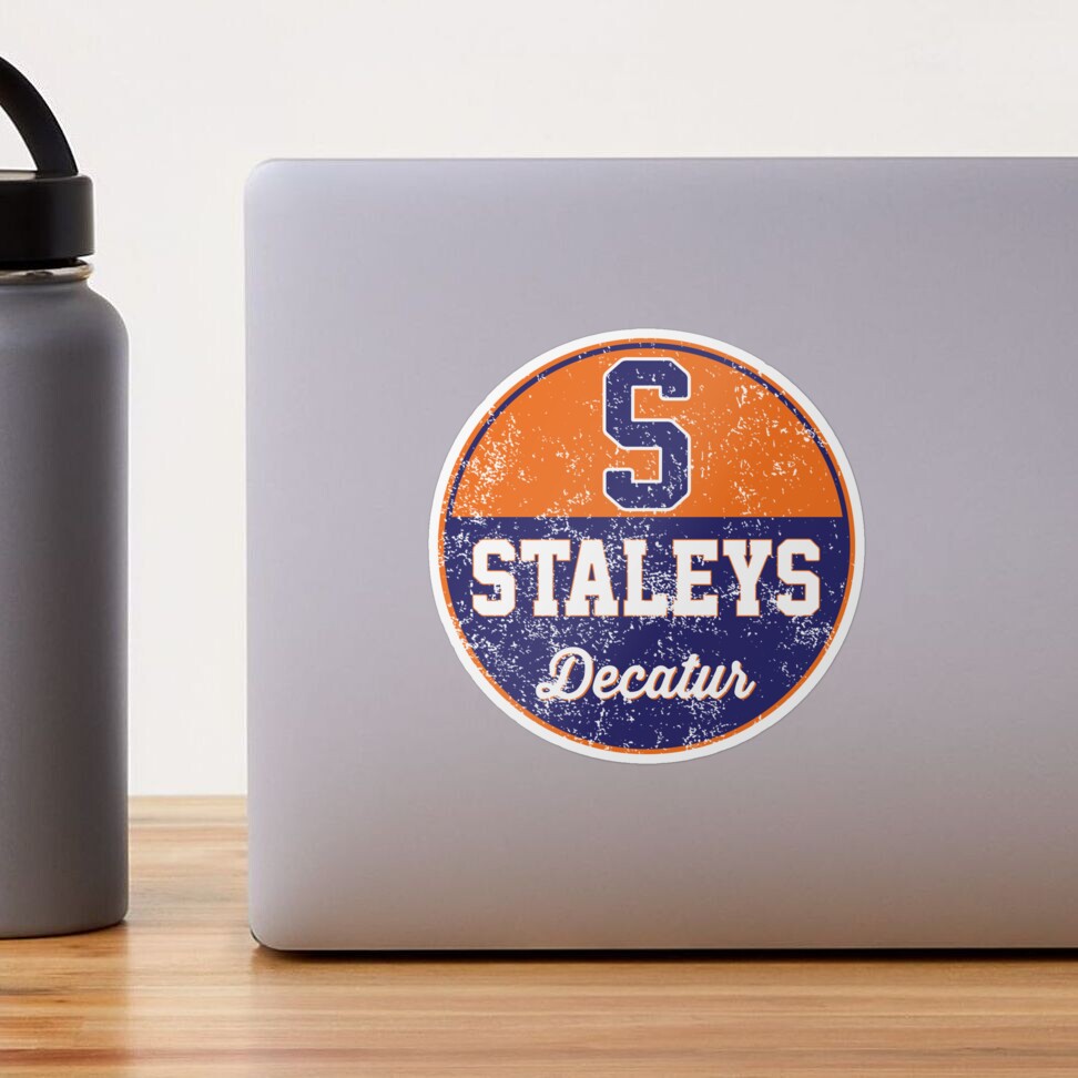 Decatur Staleys Distressed Logo - Defunct Football Team - 1919-1922  Expansion Team for Illinois - Predecessors to the Chicago Bears | Essential