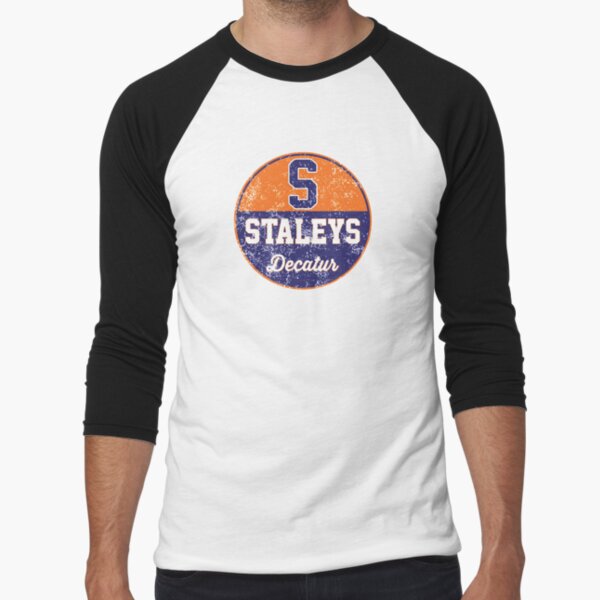 Decatur Staleys Distressed Logo - Defunct Football Team - 1919-1922  Expansion Team for Illinois - Predecessors to the Chicago Bears | Art Board  Print