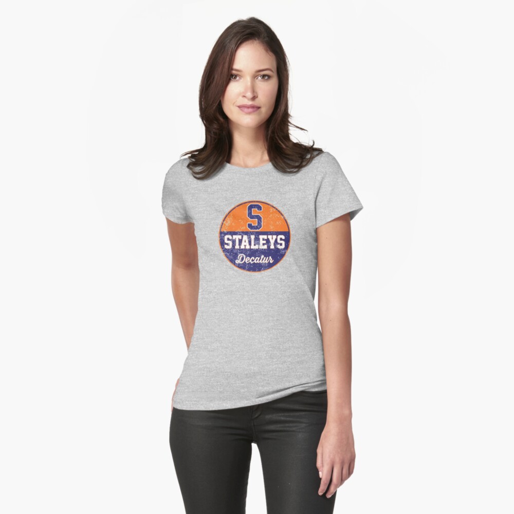 Decatur Staleys Distressed Logo Shirt - Defunct Football Team