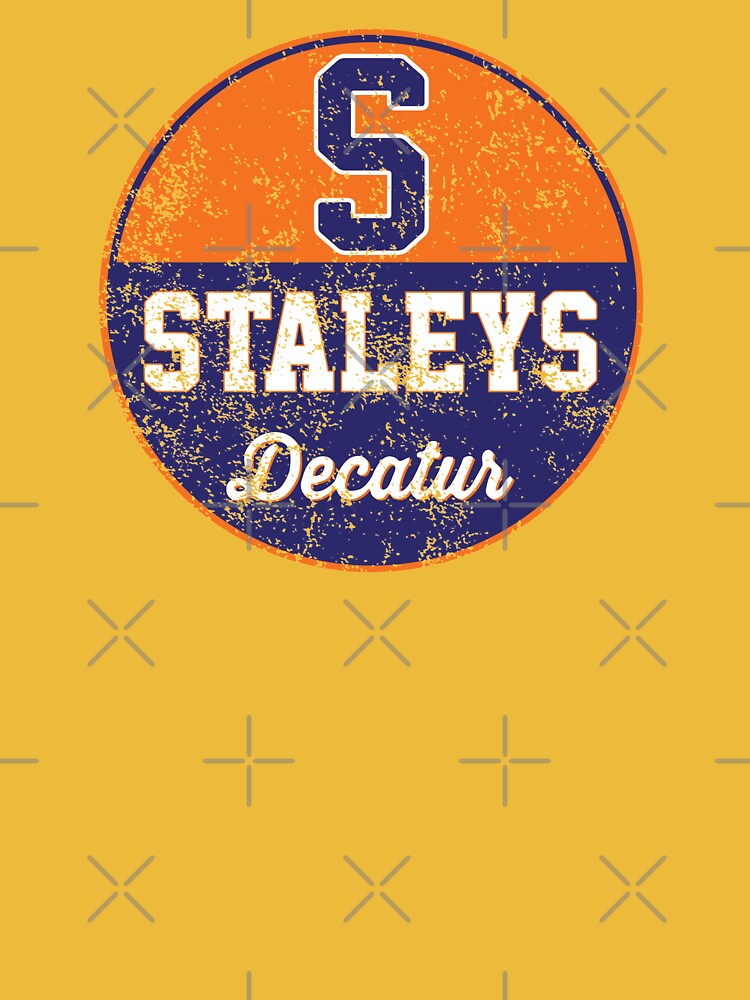 Decatur Staleys Distressed Logo - Defunct Football Team - 1919-1922  Expansion Team for Illinois - Predecessors to the Chicago Bears | iPad Case  & Skin