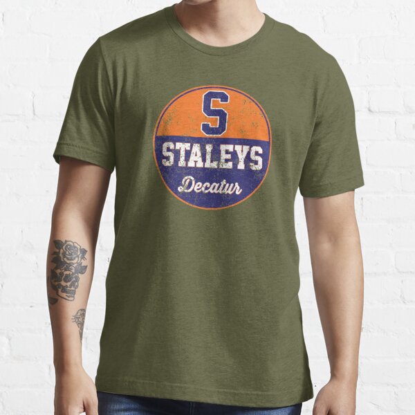 Decatur Staleys Distressed Logo - Defunct Football Team - 1919-1922  Expansion Team for Illinois - Predecessors to the Chicago Bears | Art Board  Print