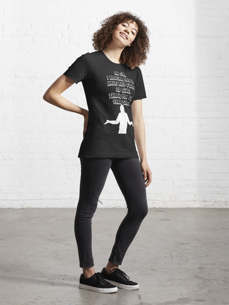 Alternate view of No Fucks to Give - White Essential T-Shirt