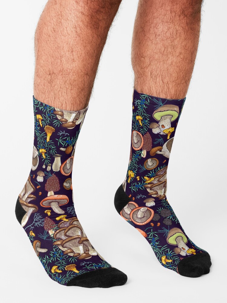 Alternate view of Dark dream forest Socks
