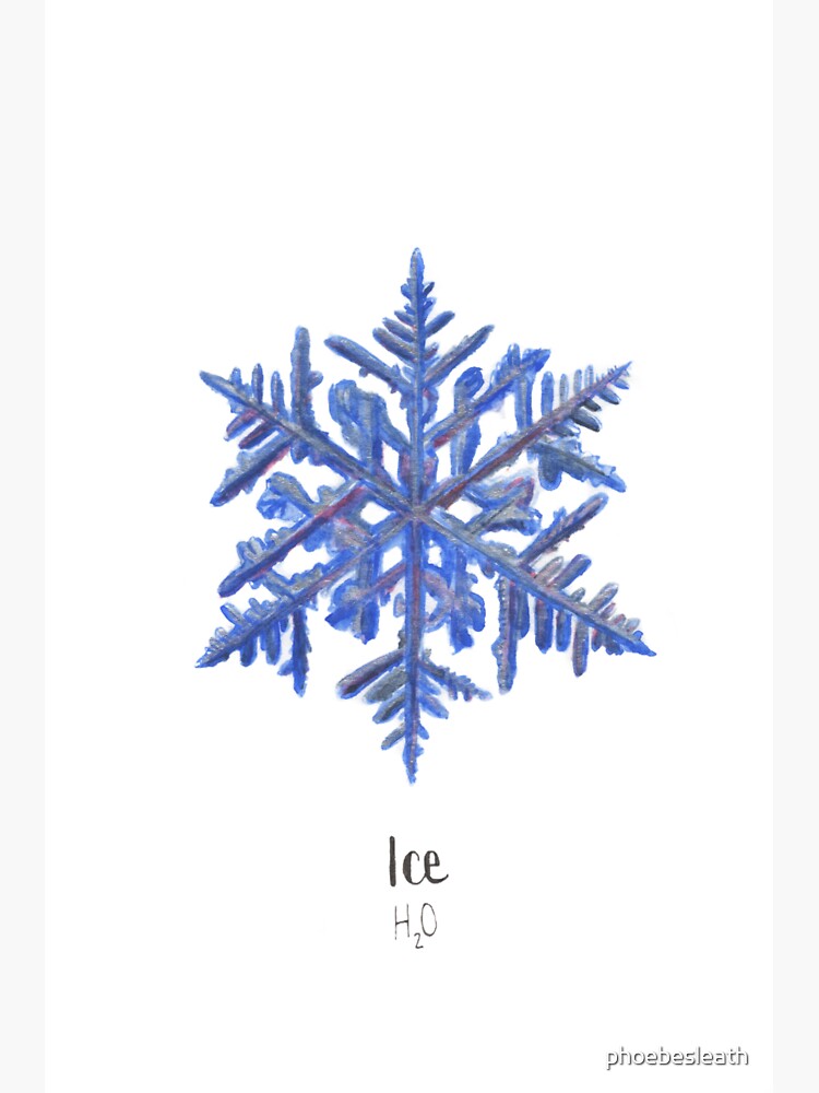 Thumbnail 3 of 3, Sticker, Ice designed and sold by phoebesleath.